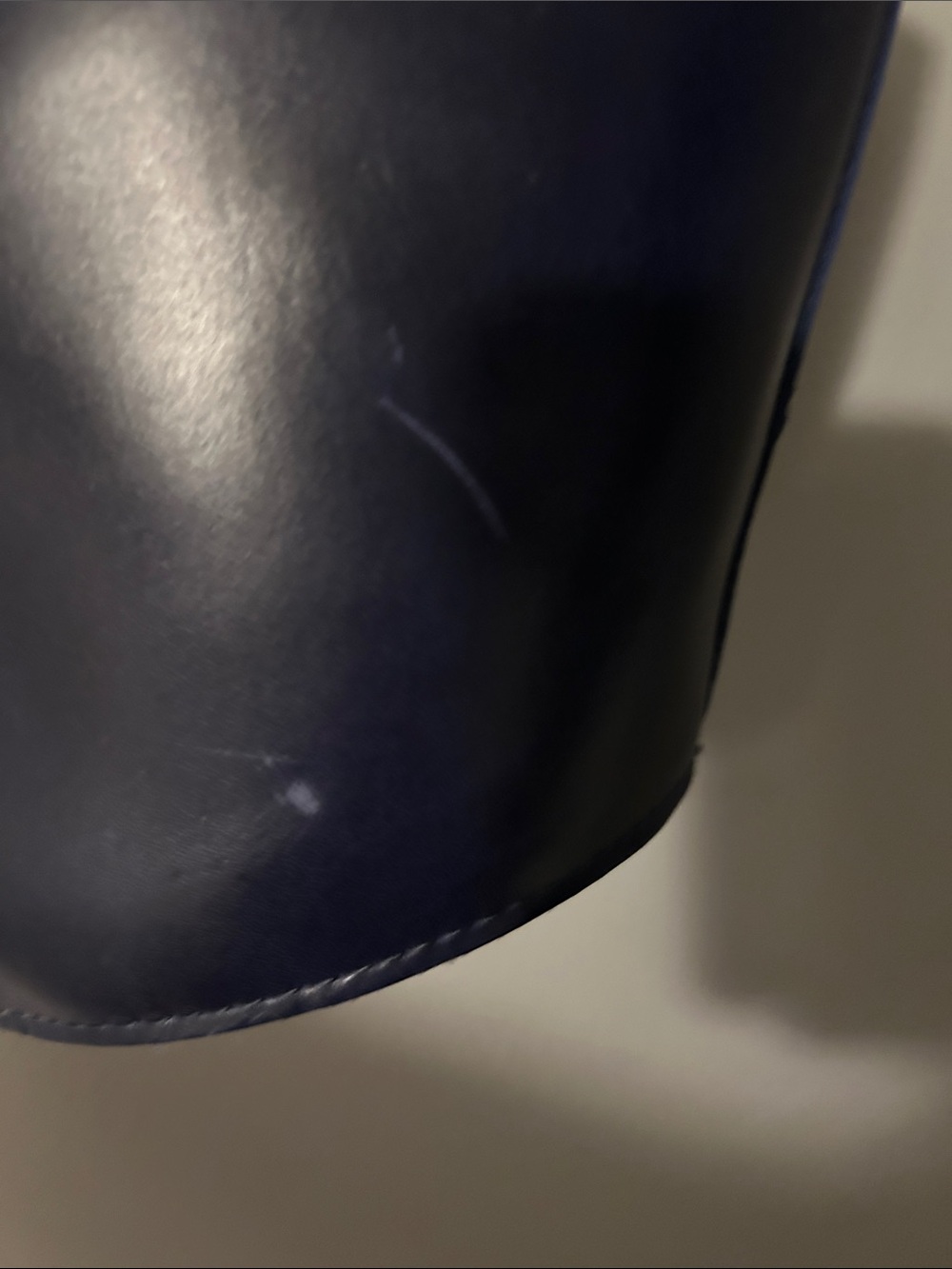 Portland Leather Milan Mini in Cowboy Blue - Picture 7 of 7